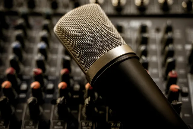 mixer, dj, controller, buttons, sound studio, music, audio, music studio, studio, sound, volume, sound mixer, entertainment, stereo, technology, recording, equipment, mix, sound system, microphone, podcasts, brown technology, brown music, brown microphone, music studio, music studio, music studio, music studio, music studio, sound system, sound system, sound system, sound system, microphone. Local podcast SEO: how UK businesses can reach nearby listeners