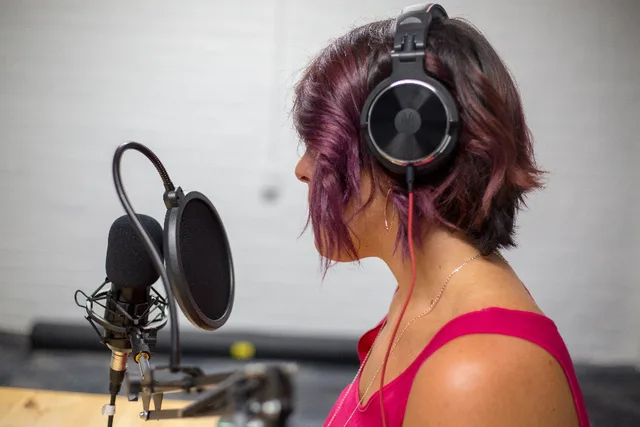 Recording Studio. Podcast SEO audience research: surveys and interviews