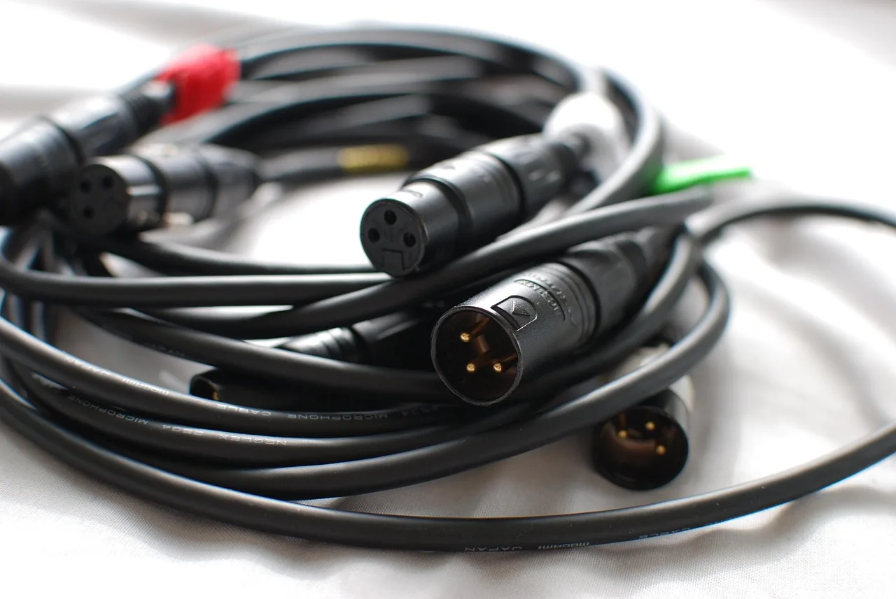 electronics, audio gear, music equipment, professional audio, cables